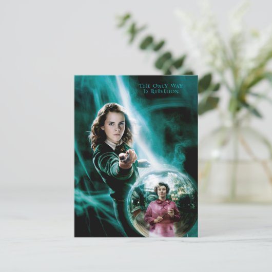 Hermione Granger en professor Umbridge Briefkaart (Staand voorkant)