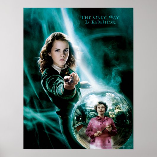 Hermione Granger en professor Umbridge Poster (Voorkant)
