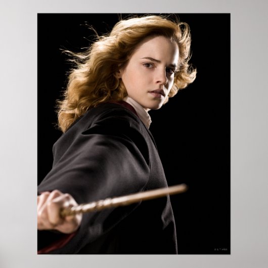 Hermione Granger Klaar Voor Actie Poster (Voorkant)