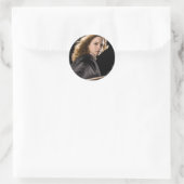 Hermione Granger Ready for Action Ronde Sticker (Tas)