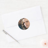 Hermione Granger Ronde Sticker (Envelop)