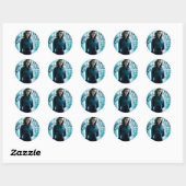 Hermione Granger Ronde Sticker (Vel)