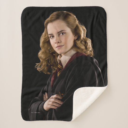 Hermione Granger Scholarly Sherpa Deken (Voorkant)