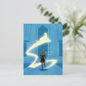 Hermione Griffel Patronus Schilderij Briefkaart (Staand voorkant)