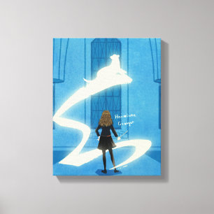 Hermione Griffel Patronus Schilderij Canvas Afdruk
