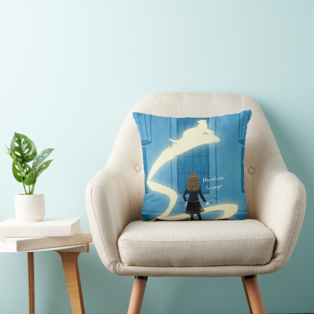 Hermione Griffel Patronus Schilderij Kussen (Stoel)