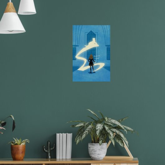 Hermione Griffel Patronus Schilderij Poster (Woonkamer 1)