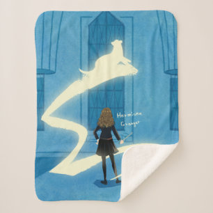 Hermione Griffel Patronus Schilderij Sherpa Deken