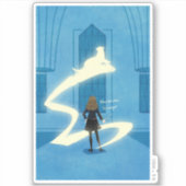 Hermione Griffel Patronus Schilderij Sticker (Voorkant)