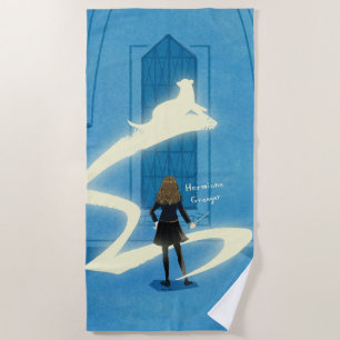 Hermione Griffel Patronus Schilderij Strandlaken