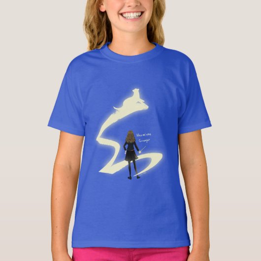 Hermione Griffel Patronus Schilderij T-shirt (Voorkant)