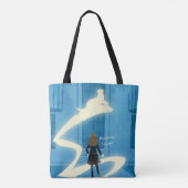 Hermione Griffel Patronus Schilderij Tote Bag (Achterkant)