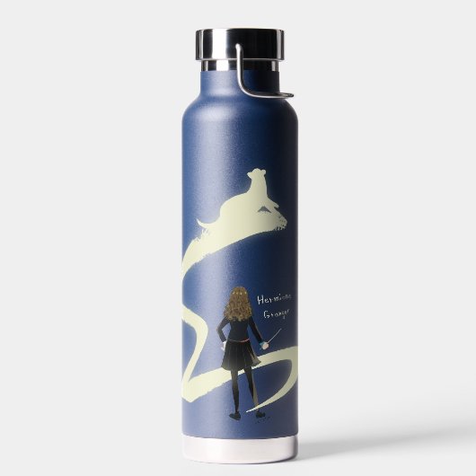Hermione Griffel Patronus Schilderij Waterfles (Links)