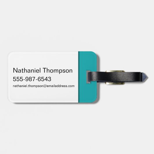 Hermione, HARRY POTTER™ & Hagrid in Diagon Alley Bagagelabel (Achterkant horizontaal)