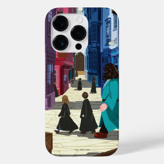 Hermione, HARRY POTTER™ & Hagrid in Diagon Alley Case-Mate iPhone Case (Achterkant)