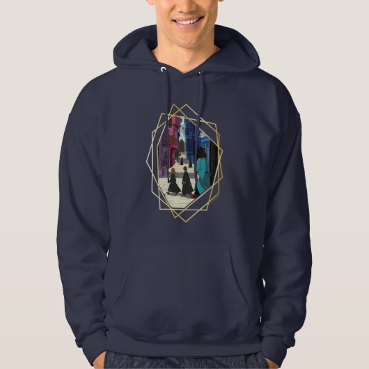 Hermione, HARRY POTTER™ & Hagrid in Diagon Alley Hoodie (Voorkant)