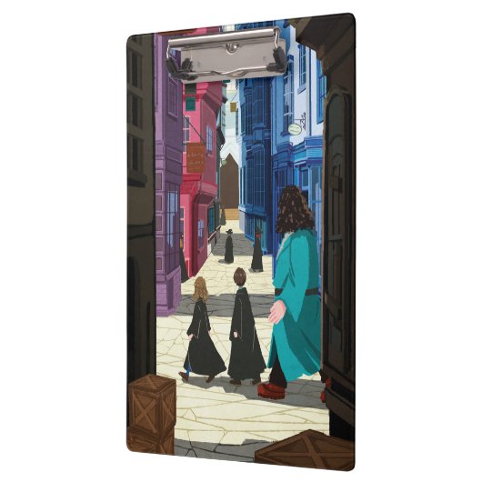 Hermione, HARRY POTTER™ & Hagrid in Diagon Alley Klembord (Links)