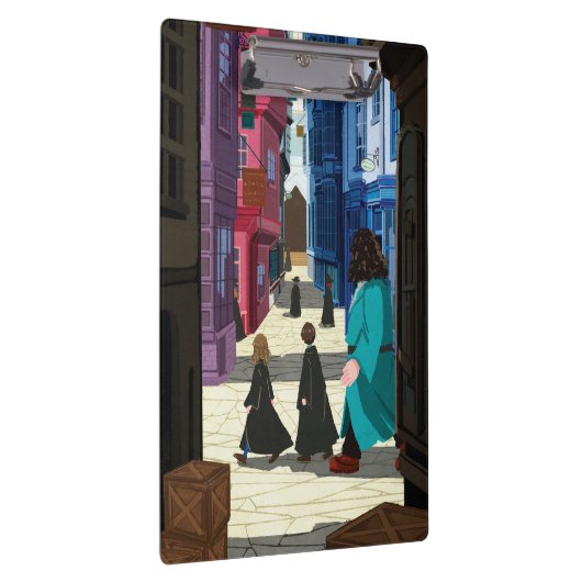 Hermione, HARRY POTTER™ & Hagrid in Diagon Alley Klembord (Rechts)