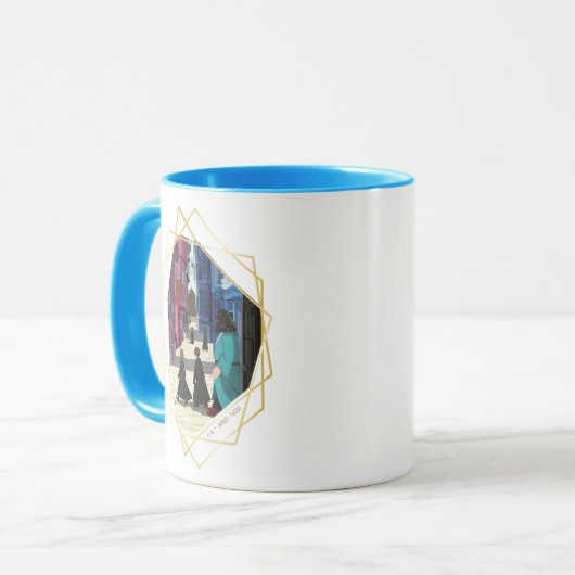 Hermione, HARRY POTTER™ & Hagrid in Diagon Alley Mok (Voorkant links)