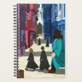 Hermione, HARRY POTTER™ & Hagrid in Diagon Alley Planner (Voorkant)