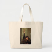 Hermione heft haar hand op grote tote bag (Voorkant)