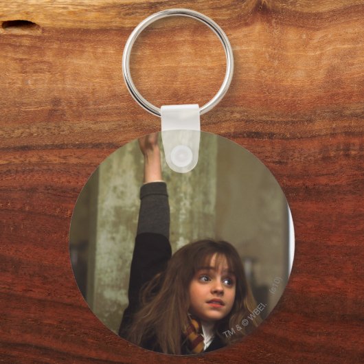 Hermione heft haar hand op sleutelhanger (Voorkant)