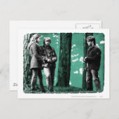 Hermione, Ron en Harry 1 Briefkaart (Voorkant / Achterkant)