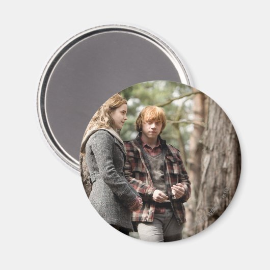 Hermione, Ron en Harry 2 Magneet (Voorkant / Achterkant)