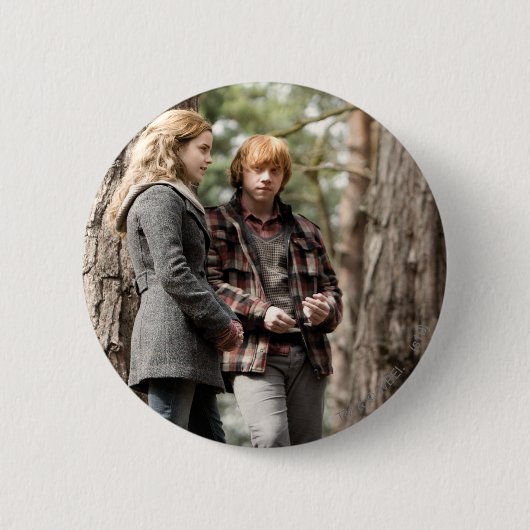 Hermione, Ron en Harry 2 Ronde Button 5,7 Cm (Voorkant)