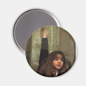 Hermione steekt haar hand op magneet (Voorkant / Achterkant)