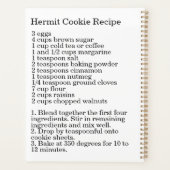 Hermit Cookie Kalender Planner (Achterkant)