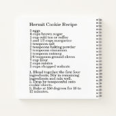 Hermit Cookie Recipe Notitieboek (Achterkant)