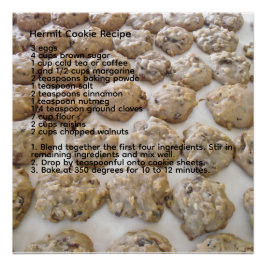 Hermit Cookie Recipe Perfect Poster