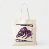 Hermit Crab Artwork Canvas tas (Voorkant)