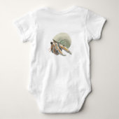 Hermit Crab Bodysuite en One Piece Romper (Achterkant)