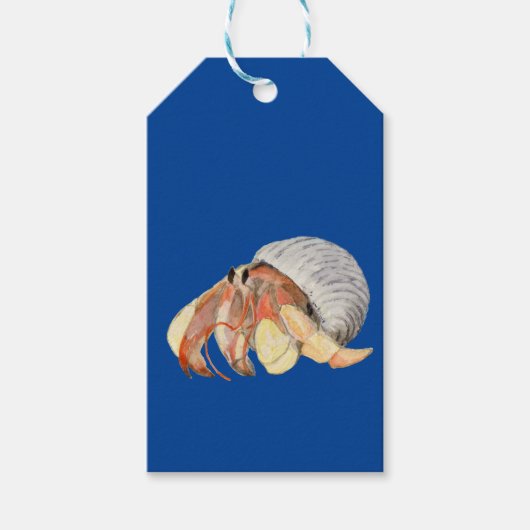 Hermit Crab Cadeaulabel (Voorkant)