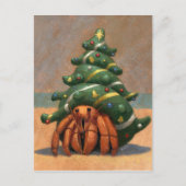 Hermit Crab Christmas Kaart (Voorkant)