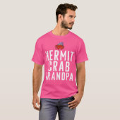 Hermit Crab Grandpa T-shirt (Voorkant volledig)