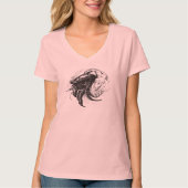 Hermit Crab in Black T-shirt (Voorkant)