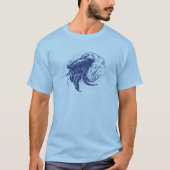 Hermit Crab in Dark Blue T-shirt (Voorkant)