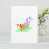 Hermit Crab Kaart (Staand voorkant)