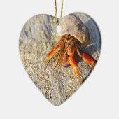 Hermit Crab Keramisch Ornament (Links)