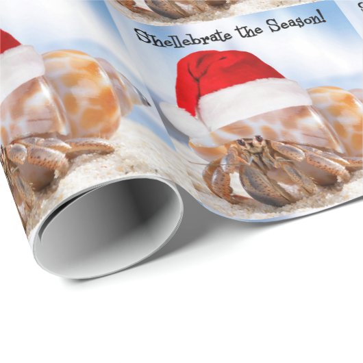 Hermit Crab Kerstmis Cadeaupapier (Rol Hoek)