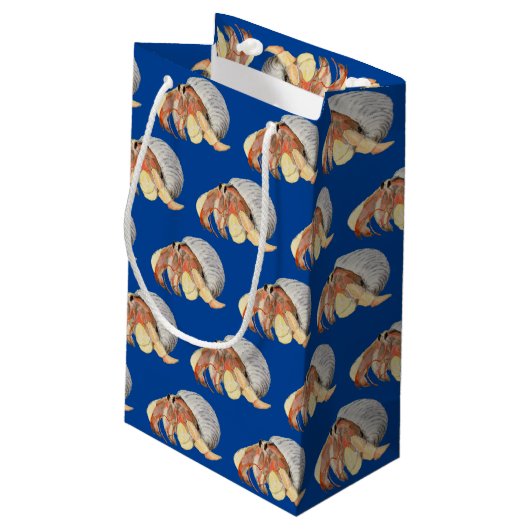 Hermit Crab Klein Cadeauzakje (Achterkant Gekanteld)
