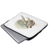 Hermit Crab Laptop Hoesje Sleeve (Voorkant onderkant)