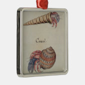 Hermit Crab Metalen Ornament (Rechts)