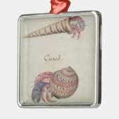 Hermit Crab Metalen Ornament (Links)