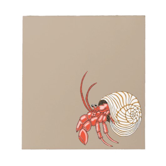 Hermit Crab Notitieblok (Voorkant)