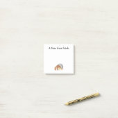 Hermit Crab Post-it® Notes (Op bureau)