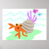 Hermit Crab Poster (Voorkant)